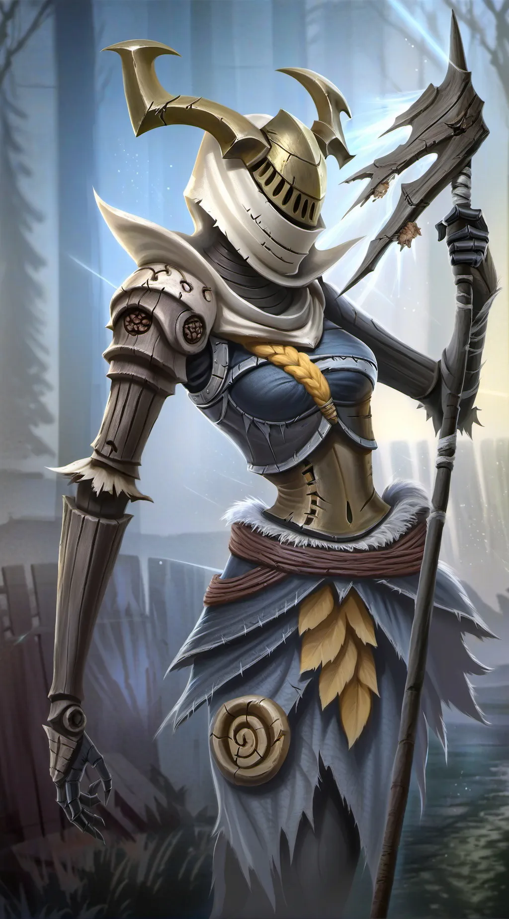 ai character: Lady Rhineforge background
