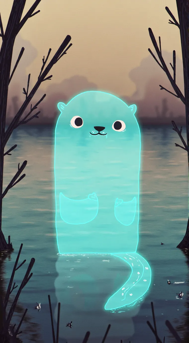 ai character: Ghost other background