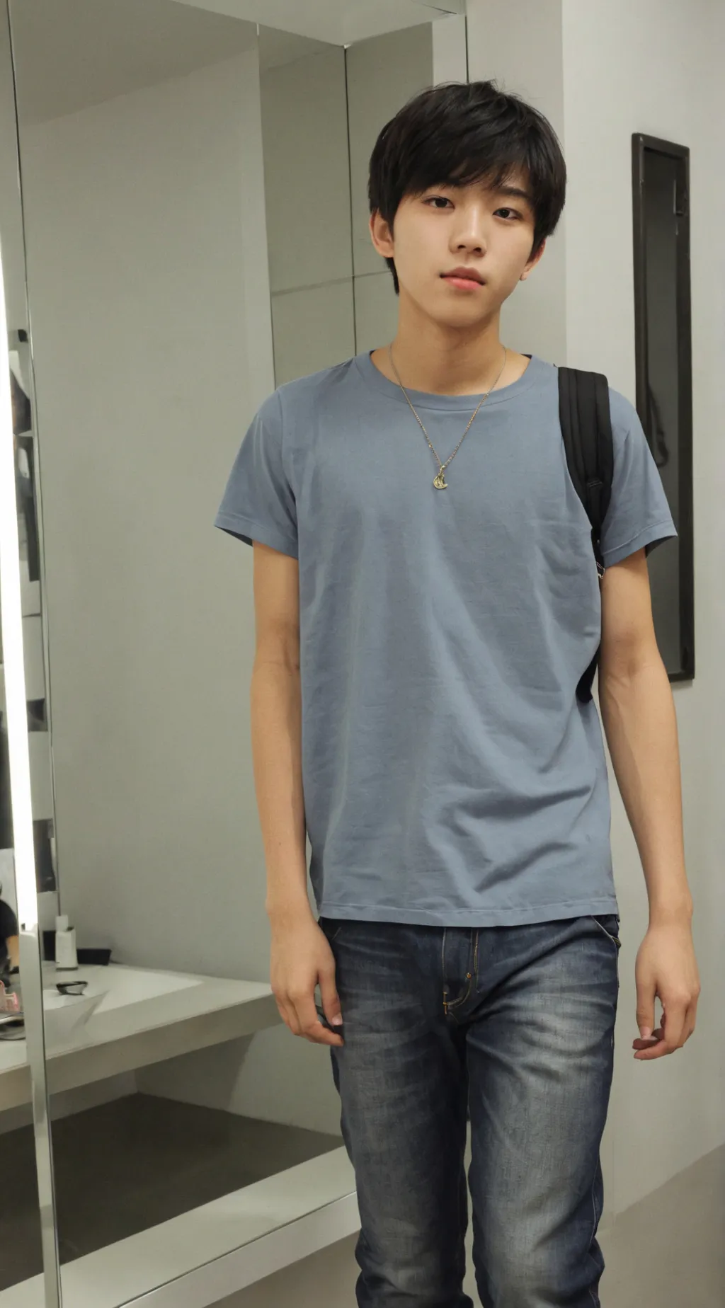 ai character: Liam  background