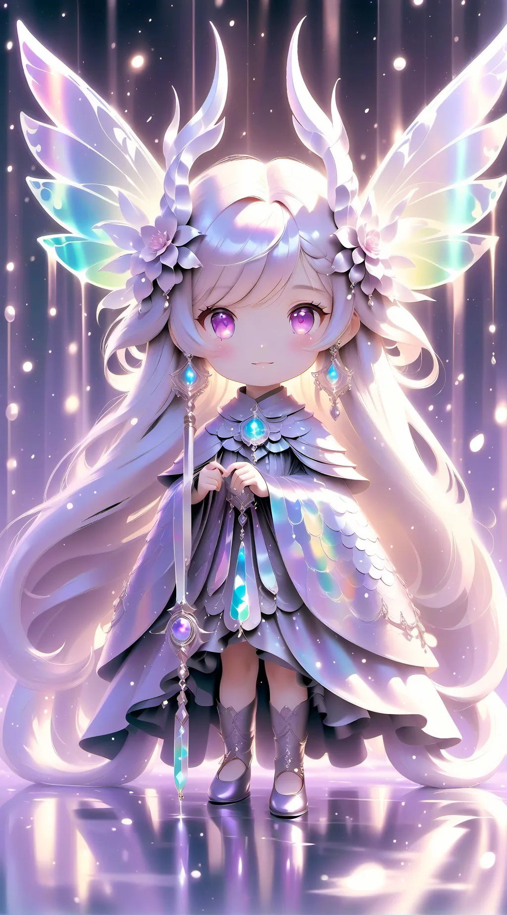 ai character: bestie and you :3 background