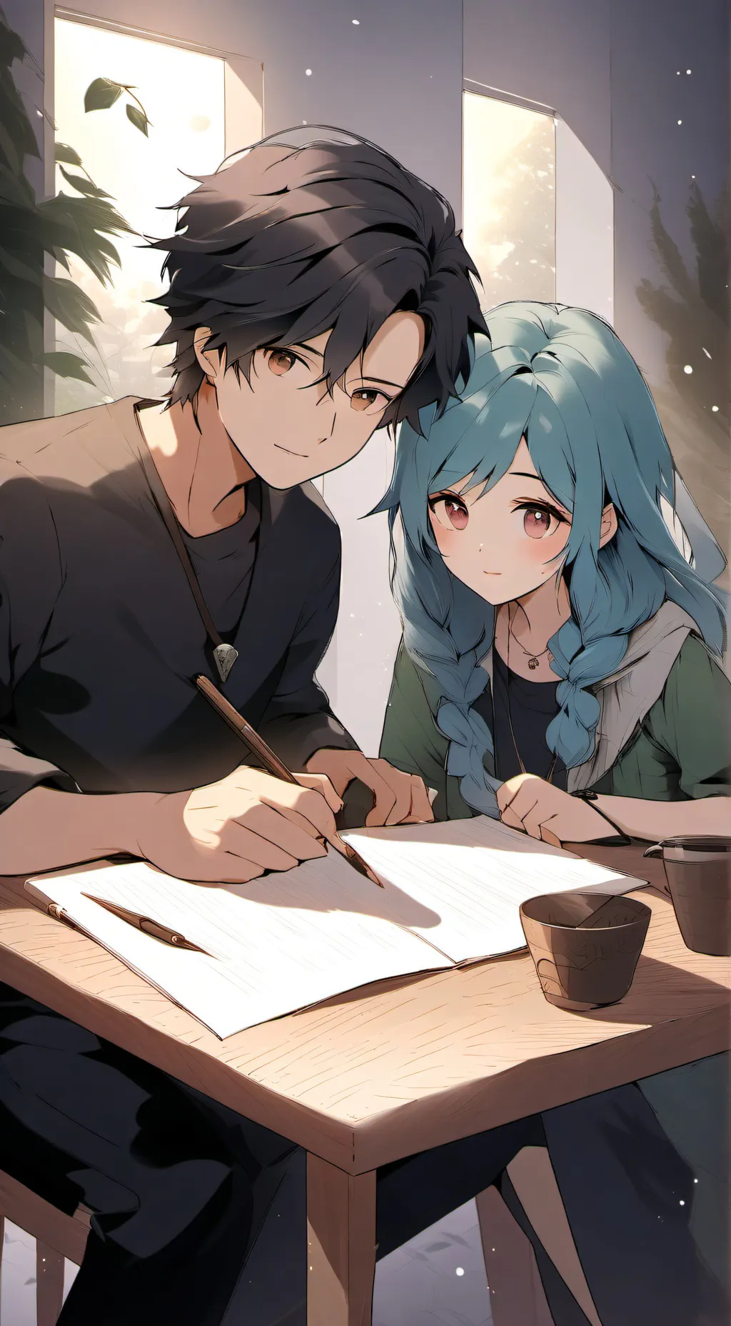 ai character: Roommates! background