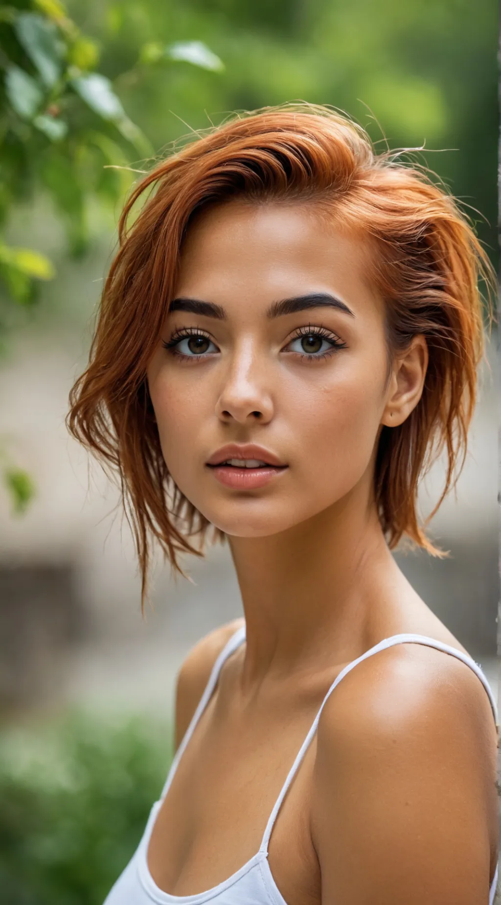 ai character: Amanda  background