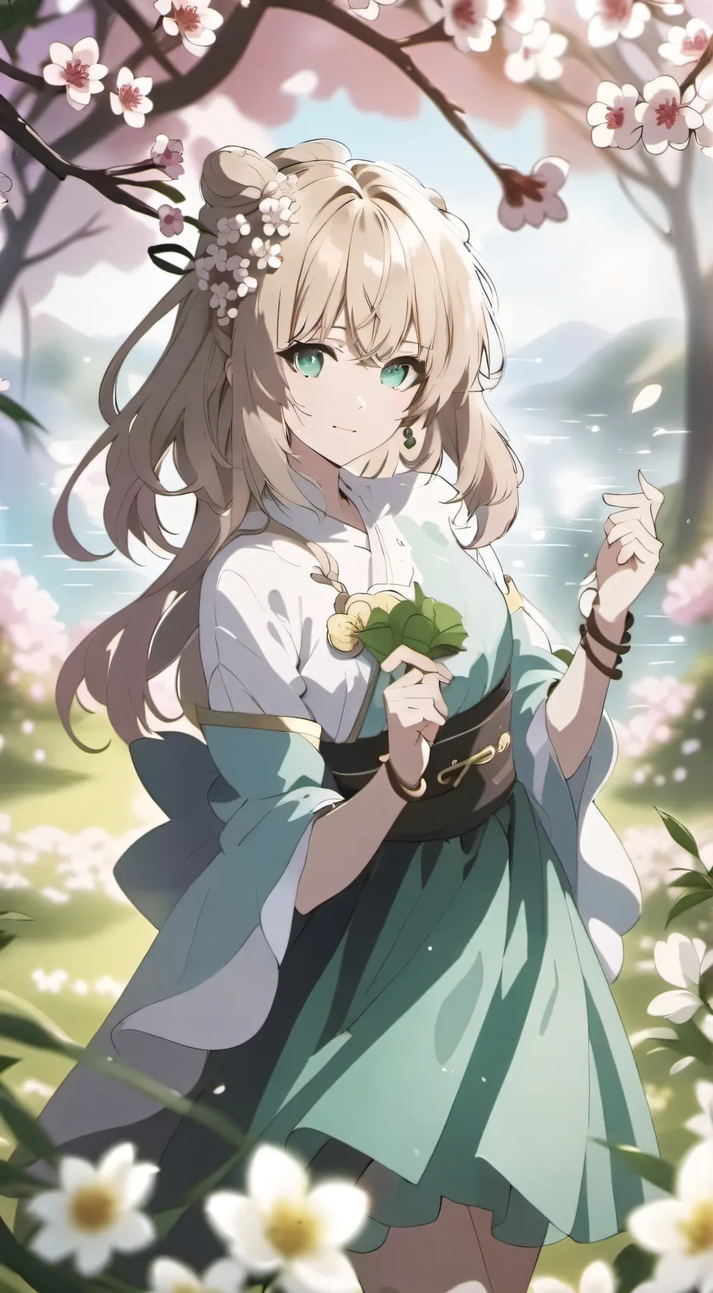ai character: larinha fofa background
