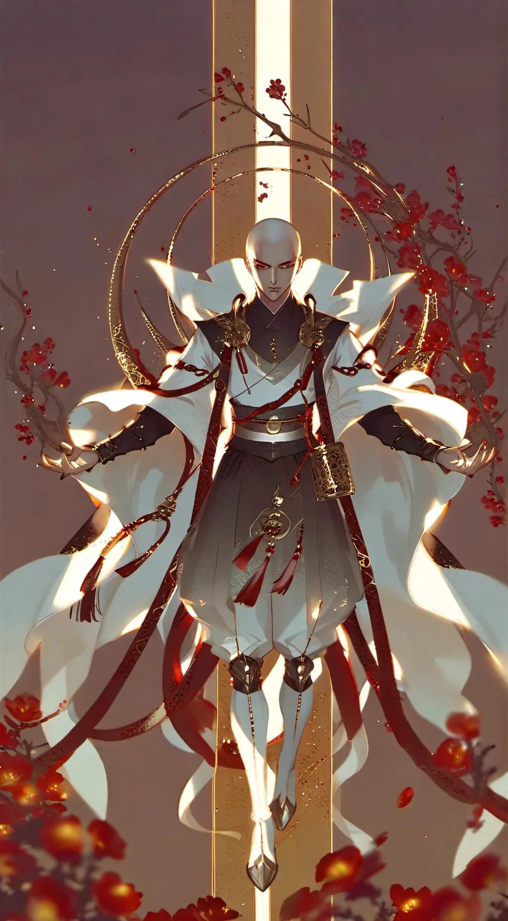 ai character: Saitama background