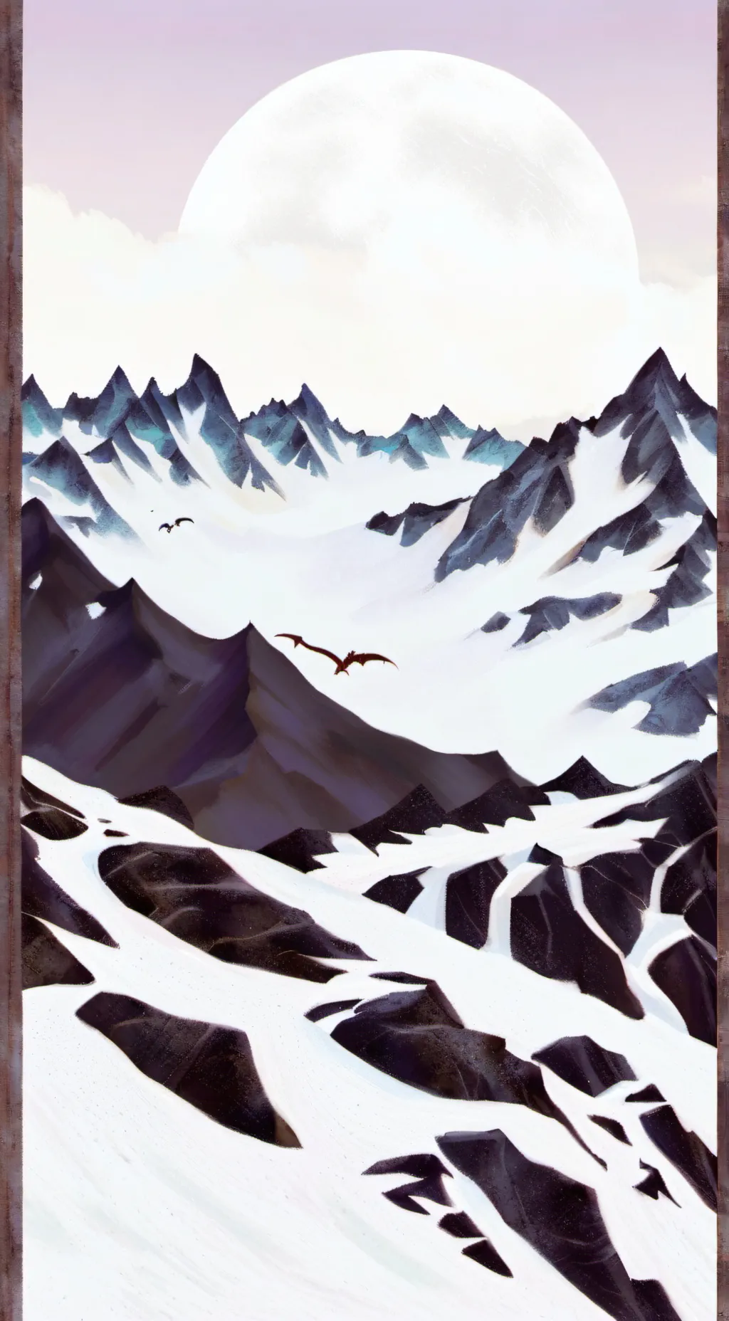 ai character: Jade mountain background