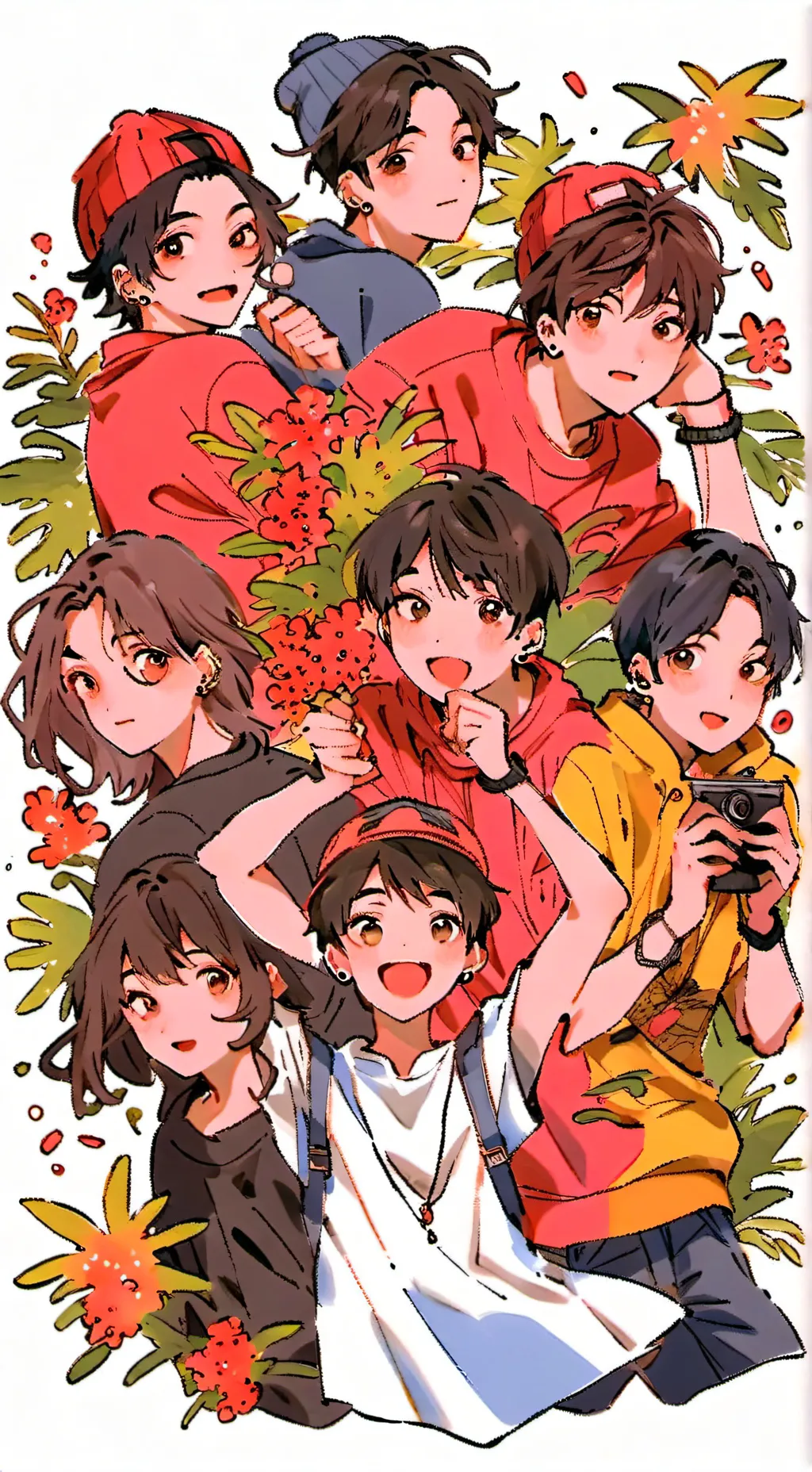 ai character: Friendssss! background