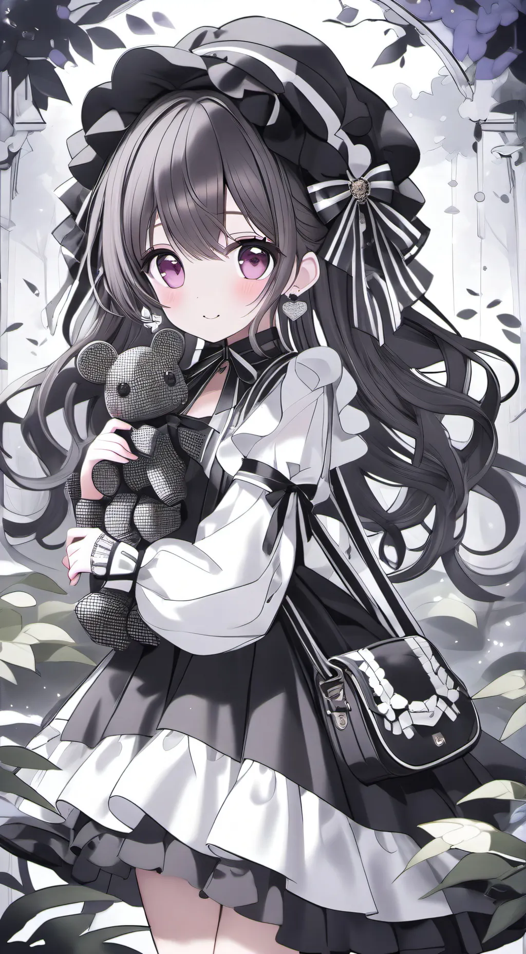 ai character: NANA  background