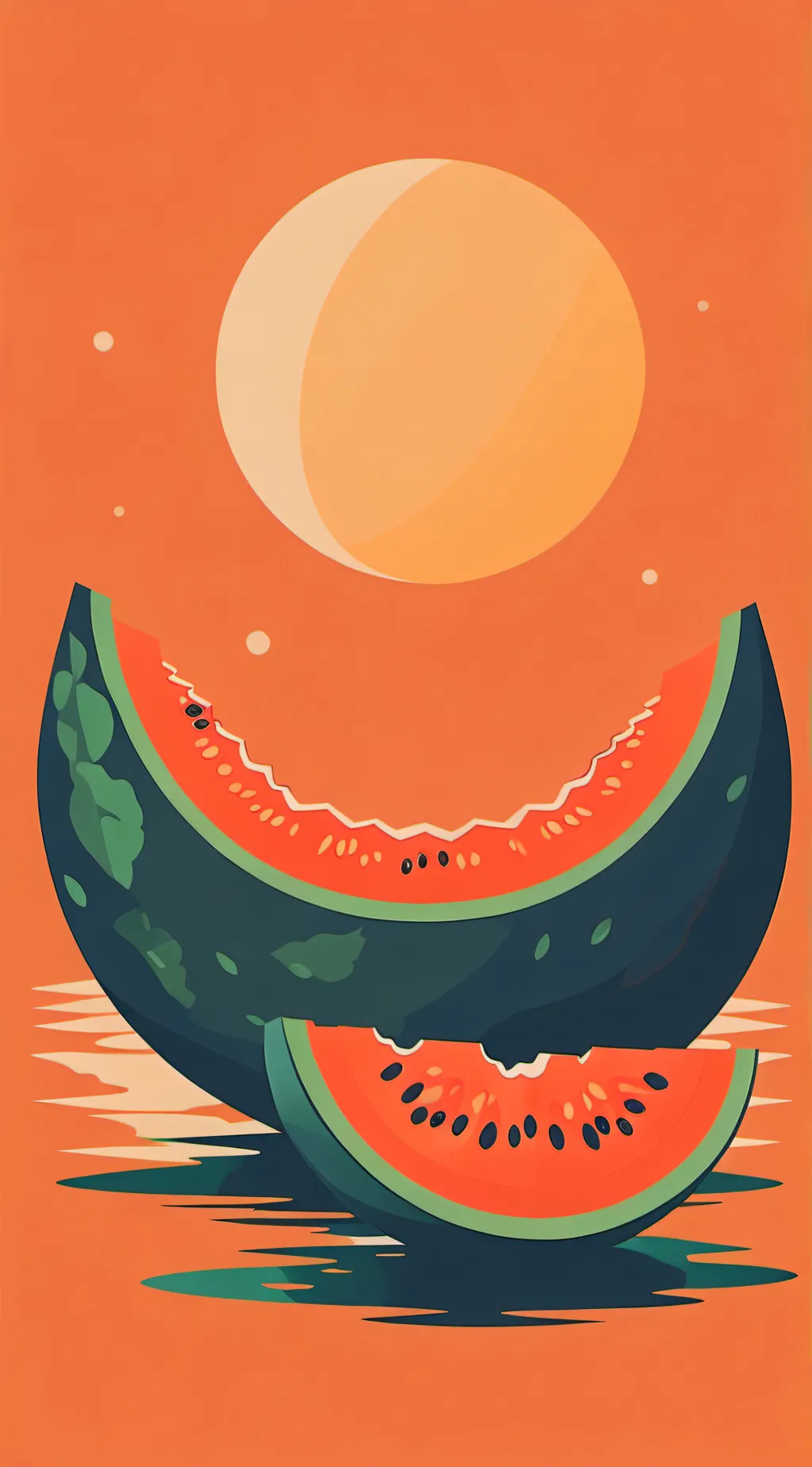 ai character: Sunny and Melon background