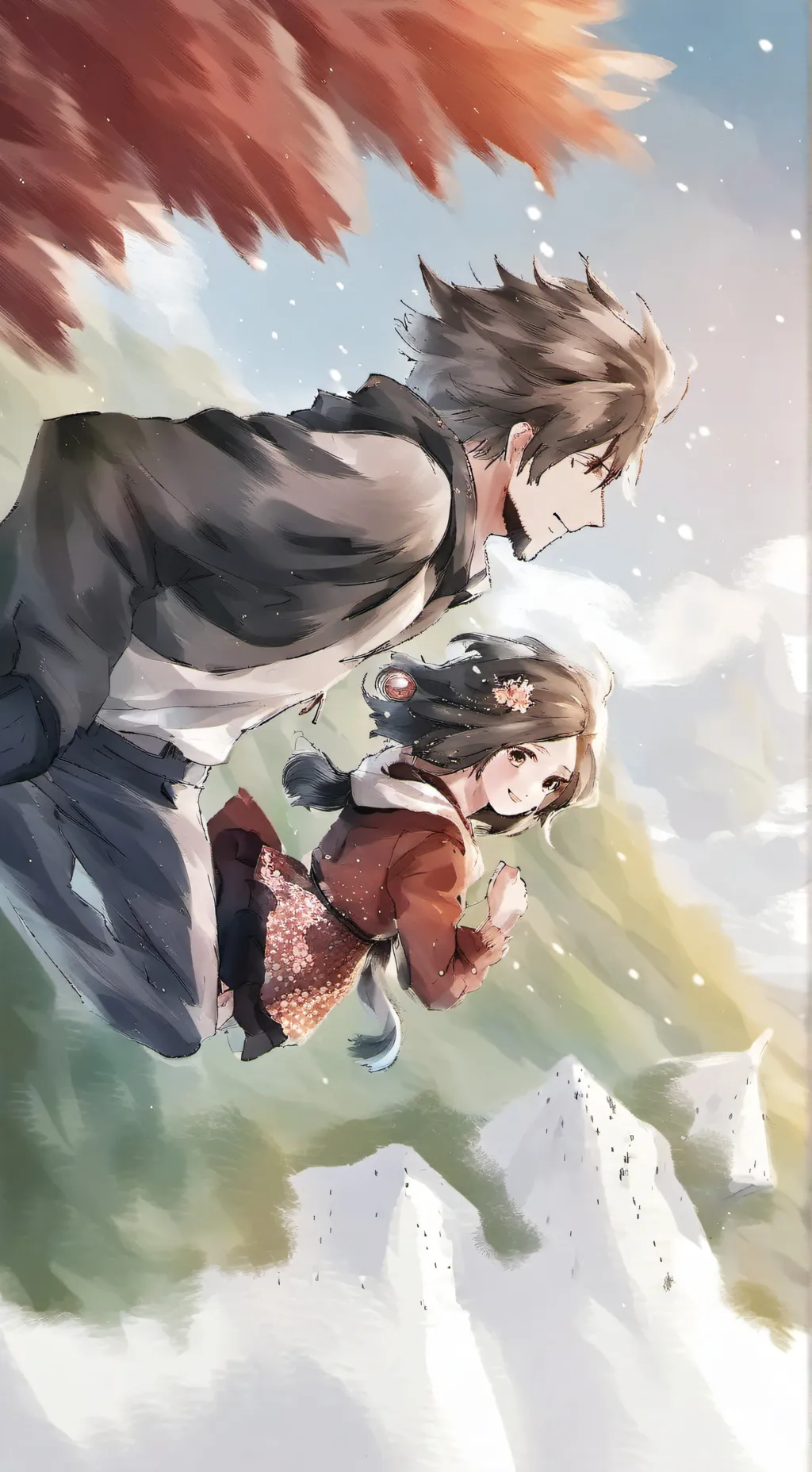 ai character: Mom and dad background