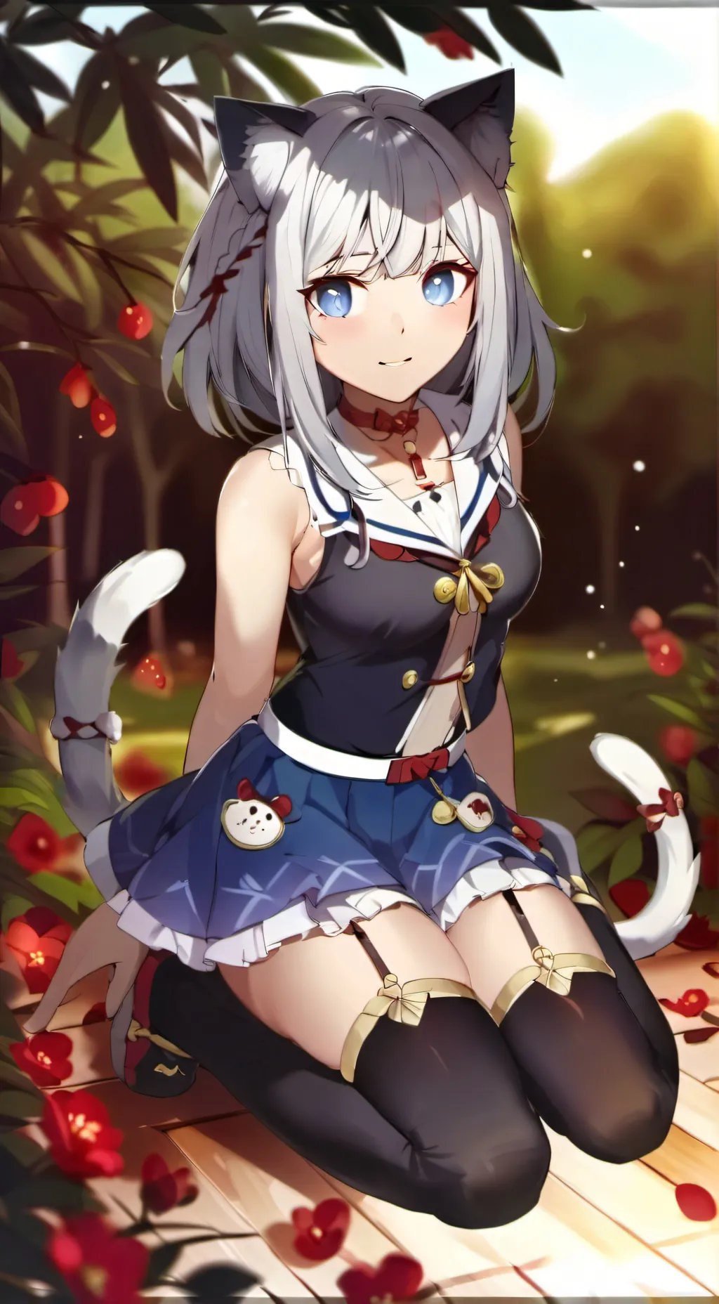 ai character: Mira background