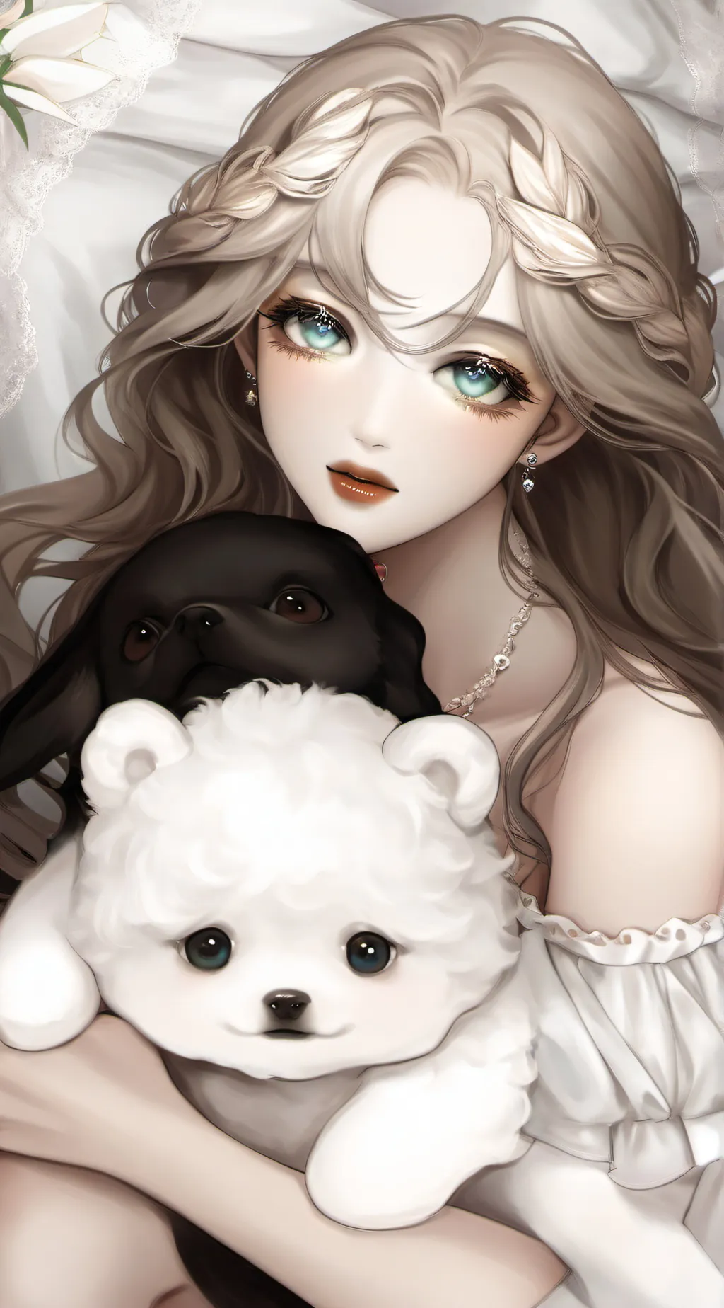 ai character: Julia  background