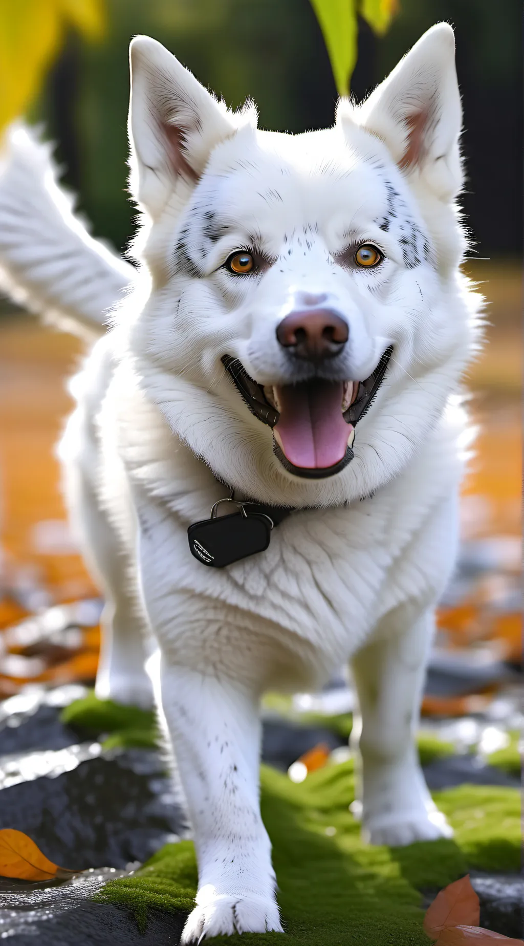 ai character: Dog background