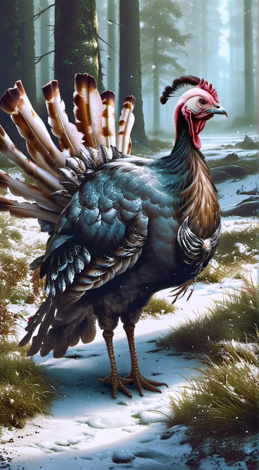 ai character: Jeff the Turkey background