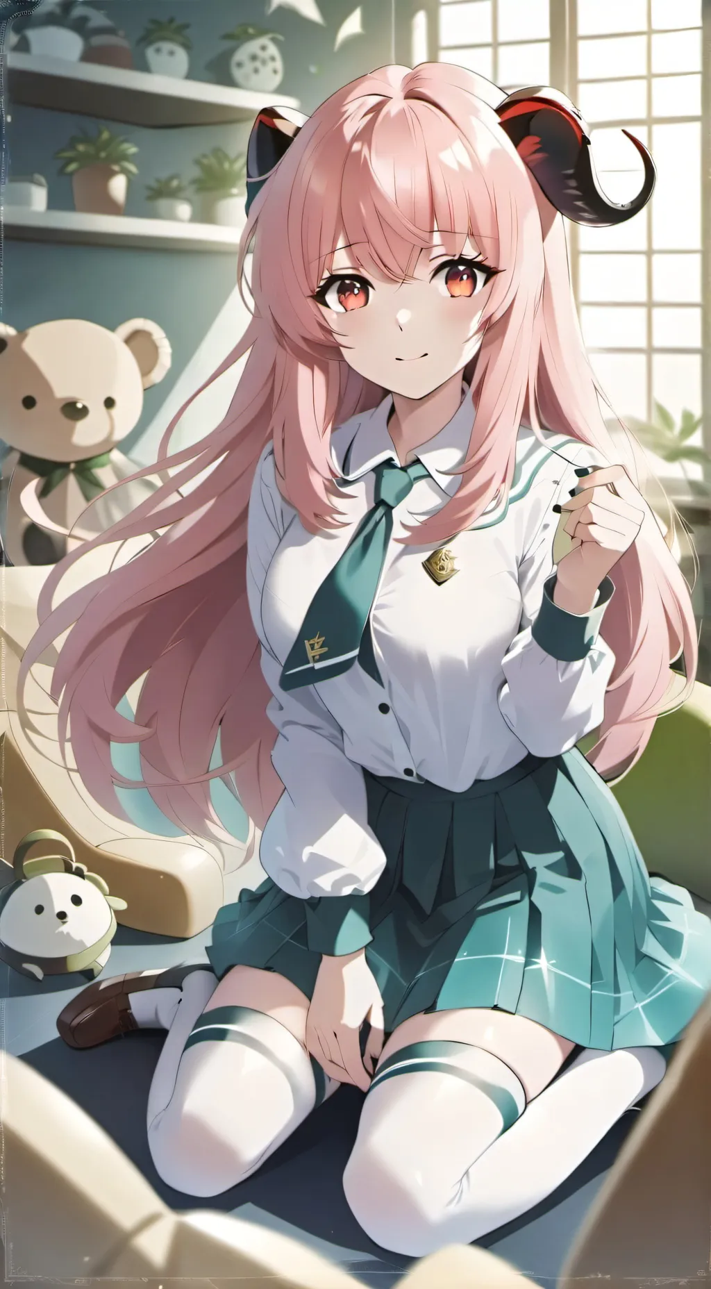 ai character: Permissiva Kitie background