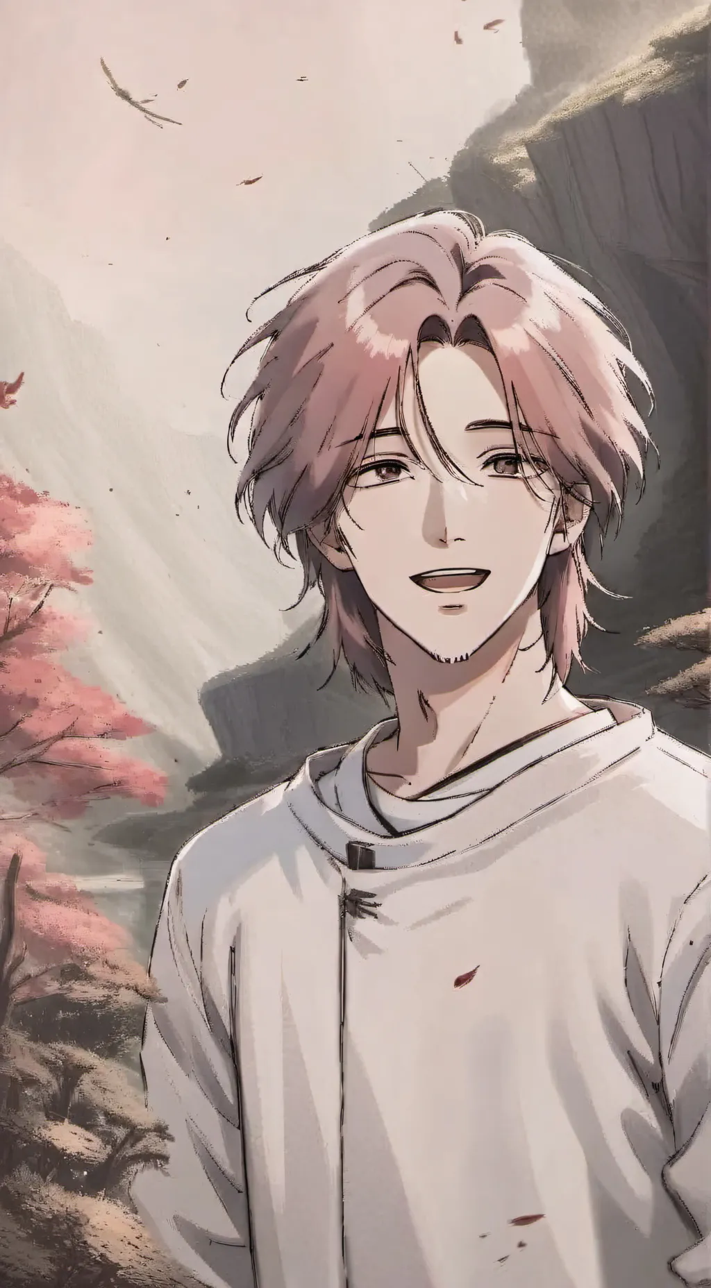 ai character: He's not mine. background