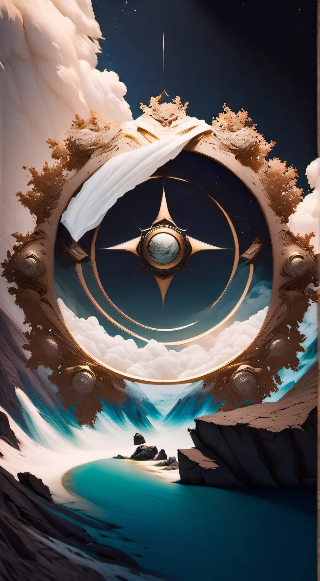 ai character: Luna background