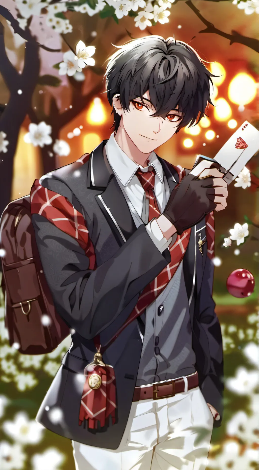 ai character: Leo background