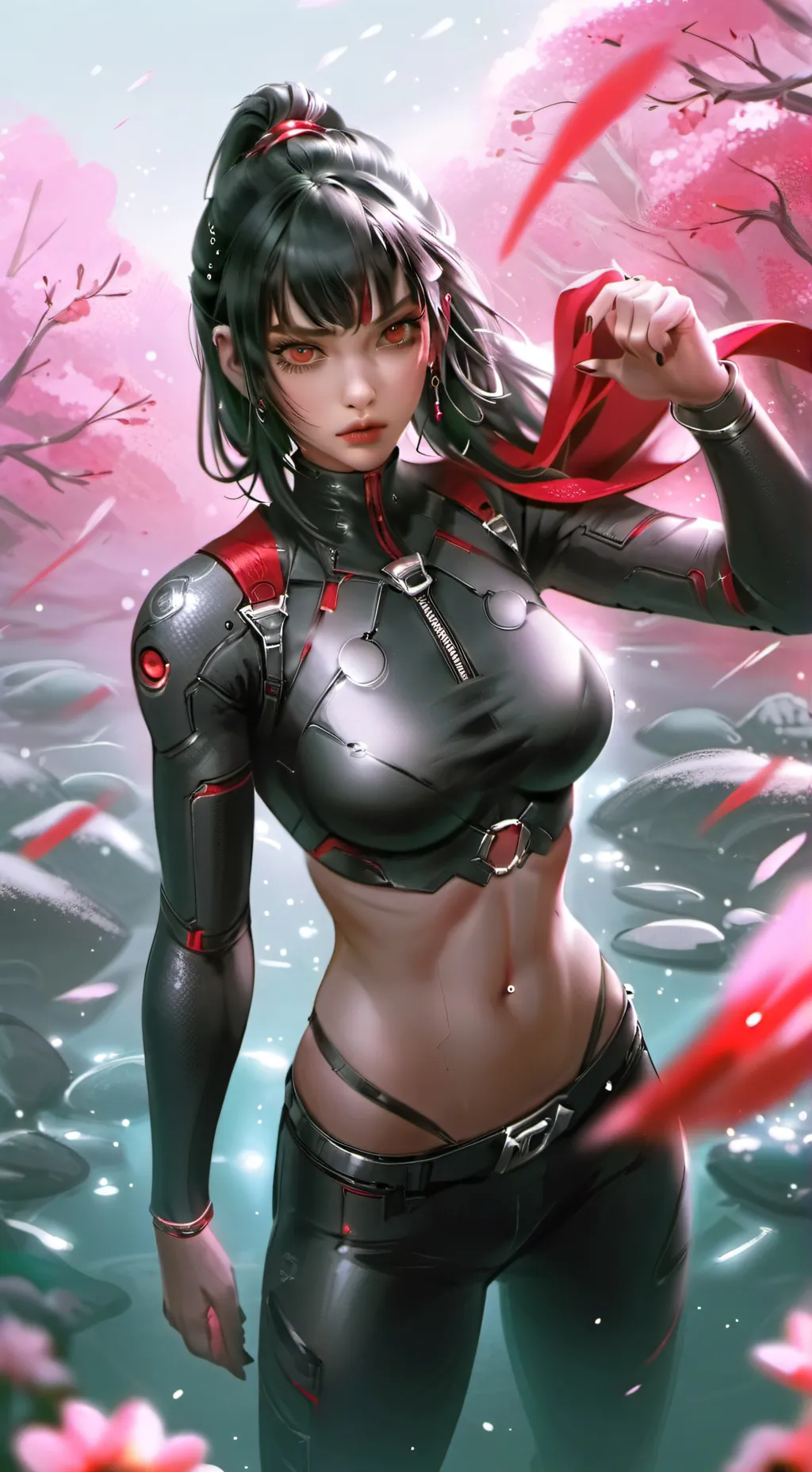 ai character: Valkyra 🎀  background