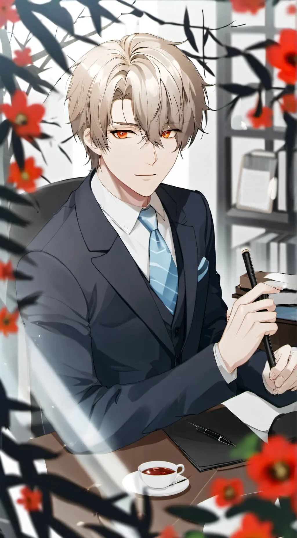 ai character: Daniel  background