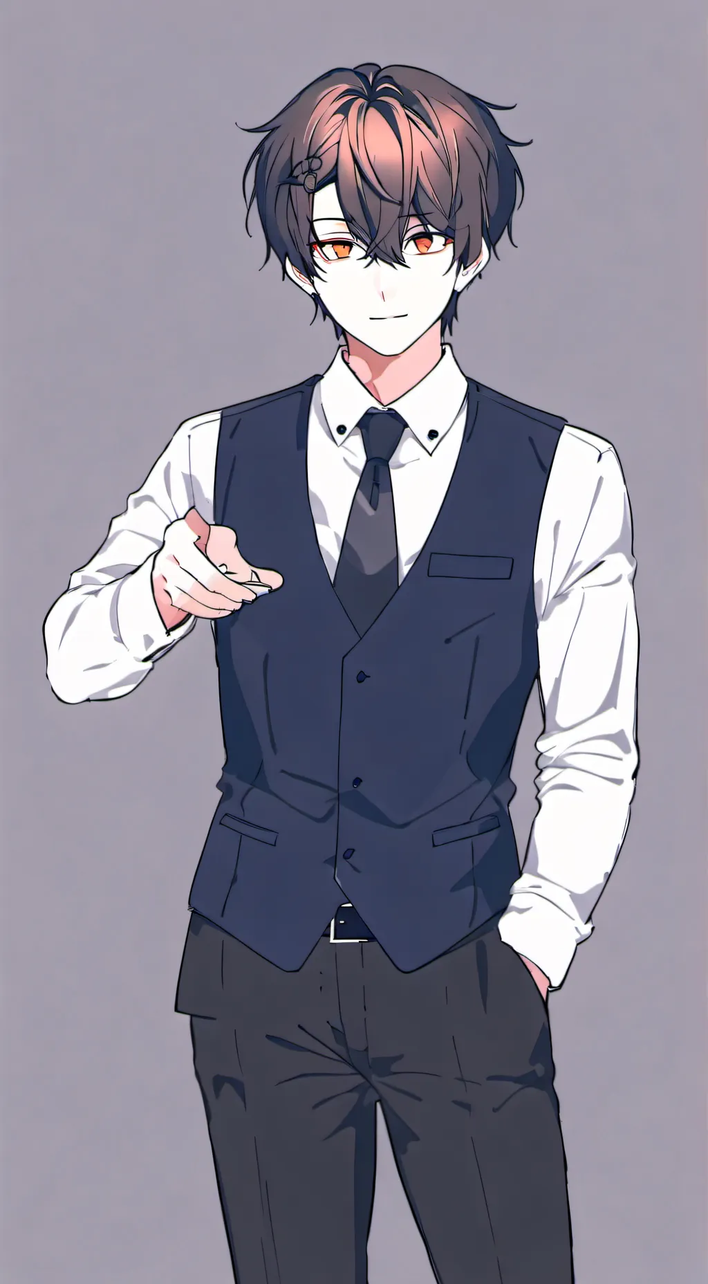 ai character: Money rich  background