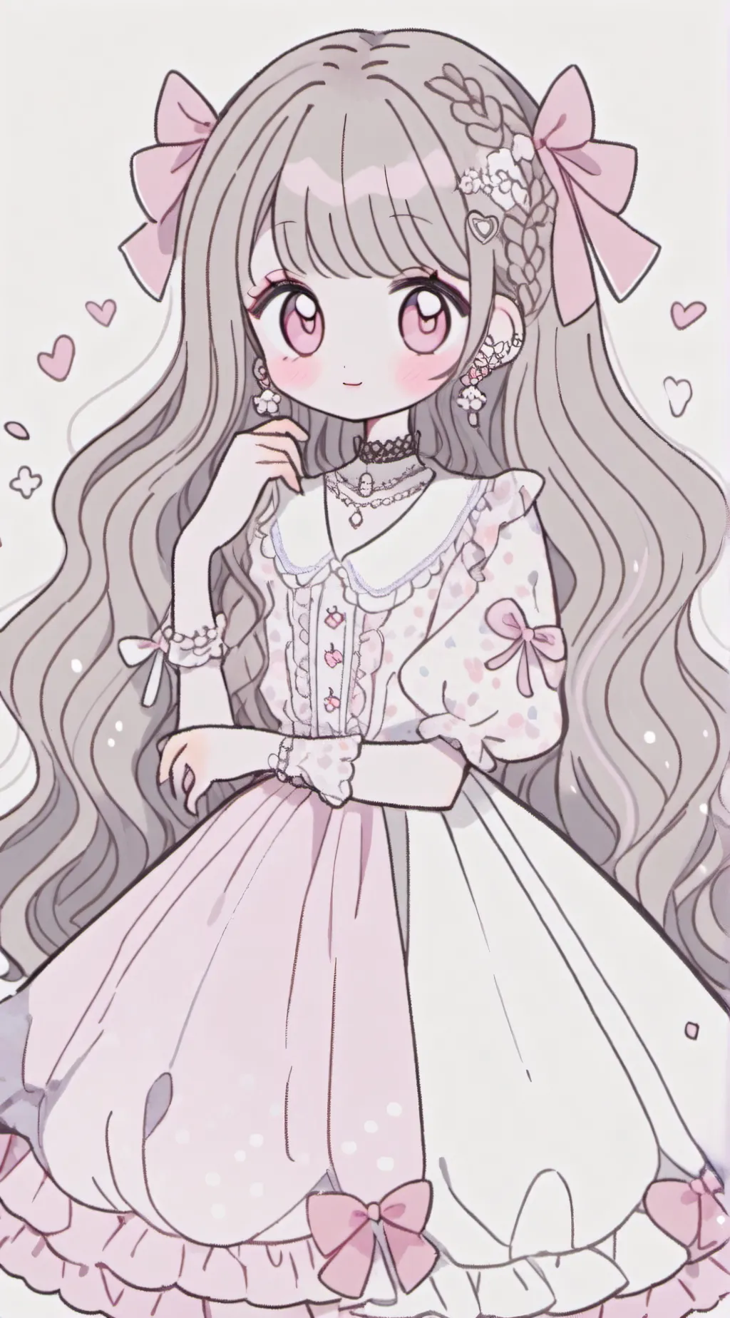 ai character: Hi background