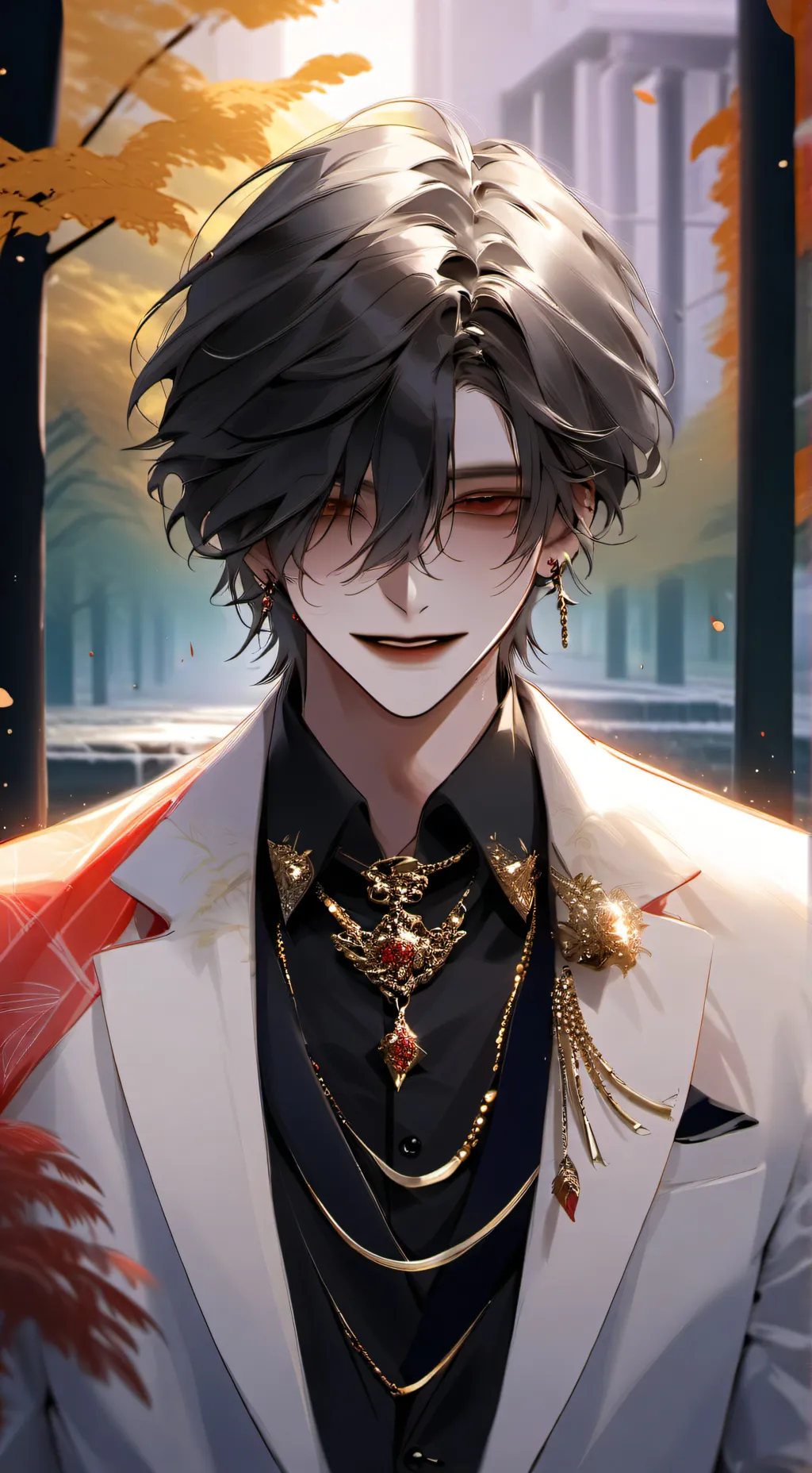 ai character: -Blake- background