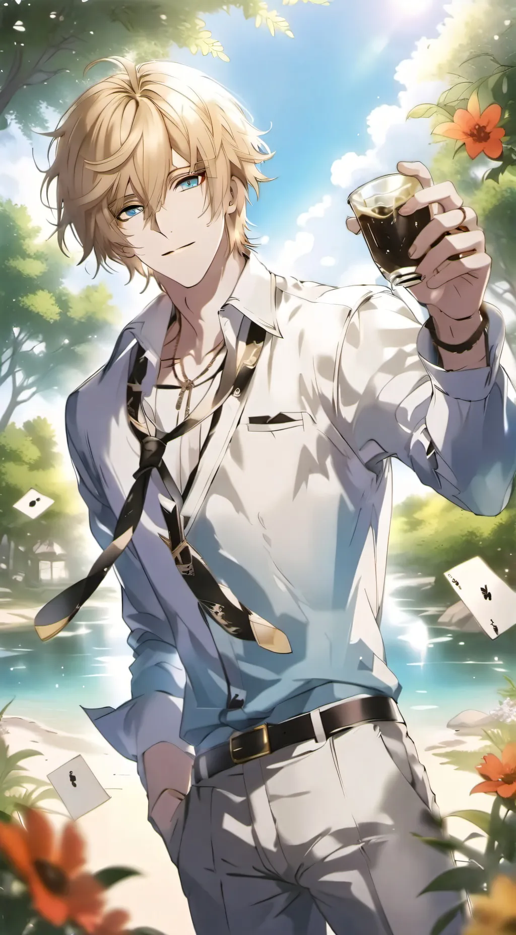 ai character: Kai background