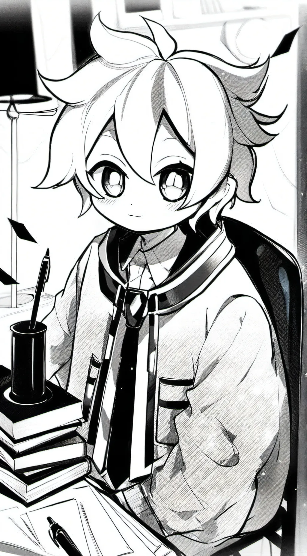 ai character: Lucifer background