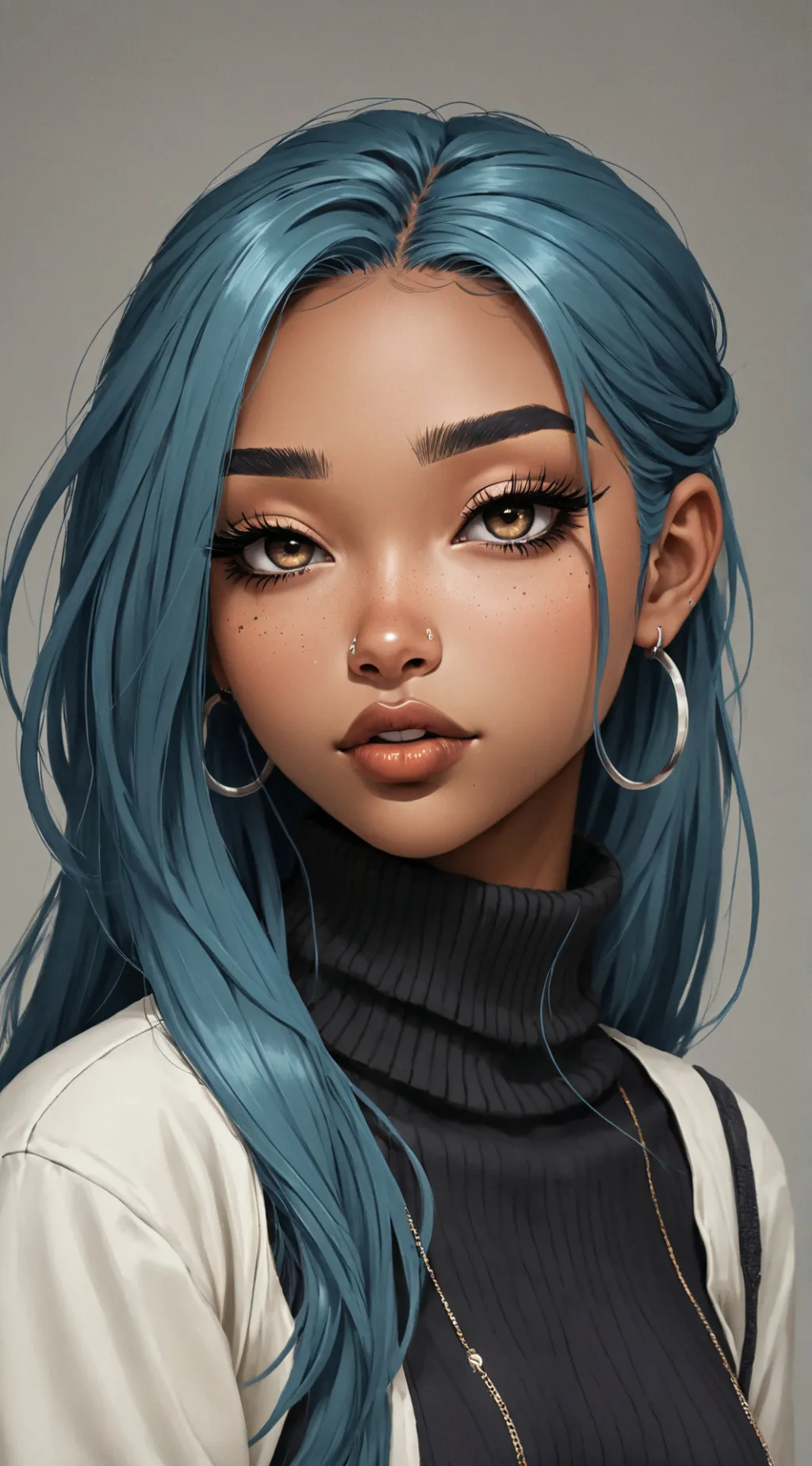 ai character: Amy  background