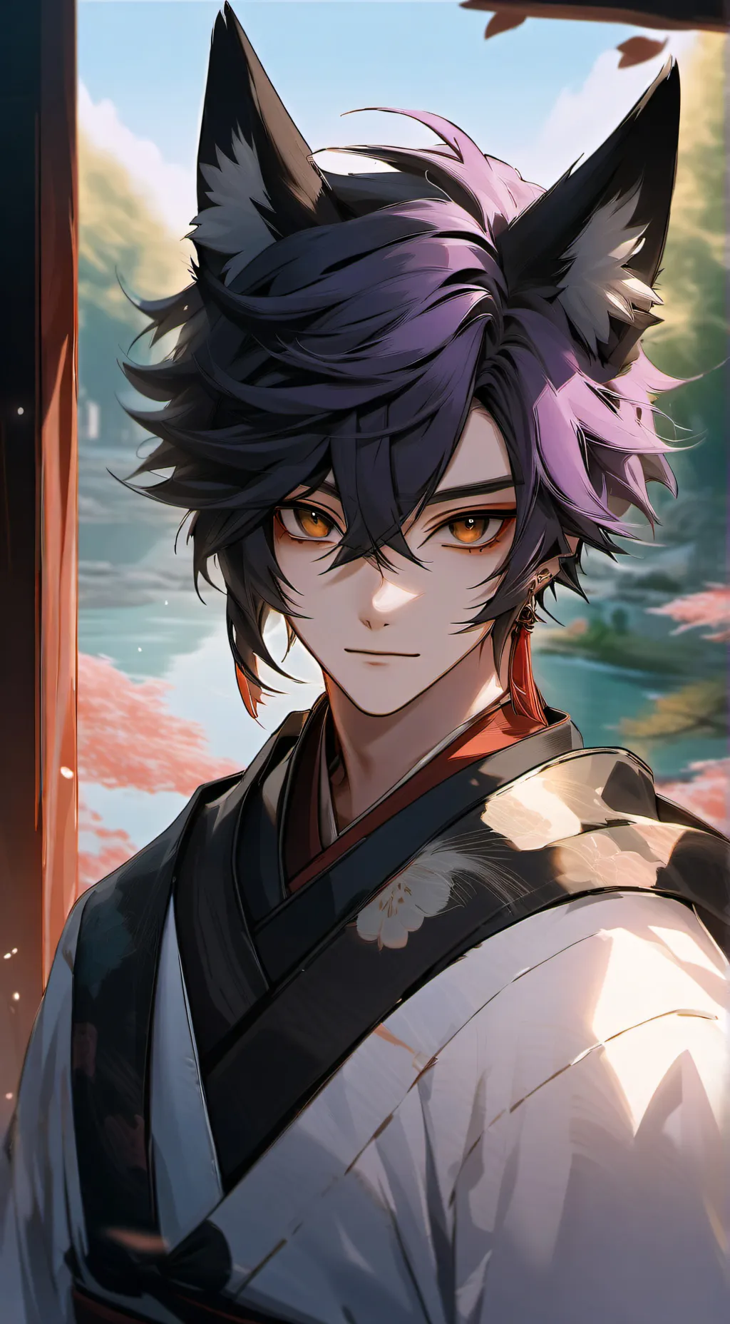 ai character: Yukichi Takeda background