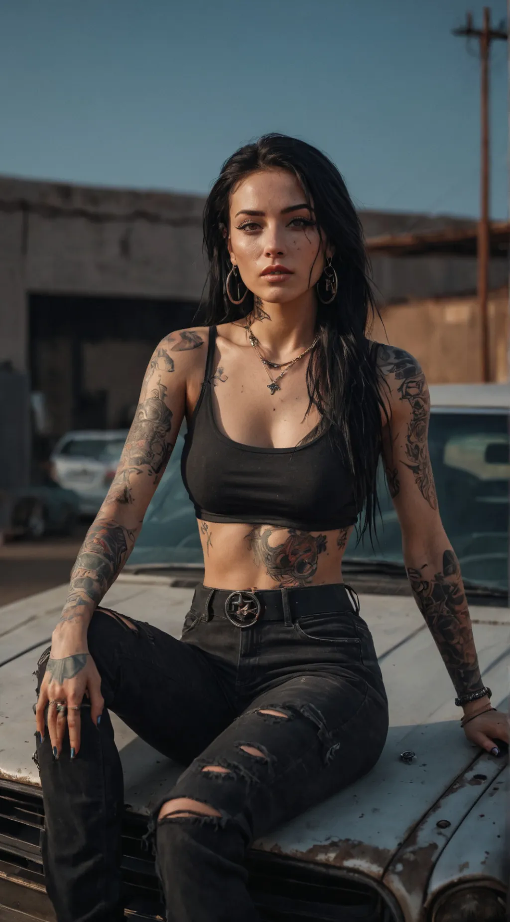 ai character: Maddie background