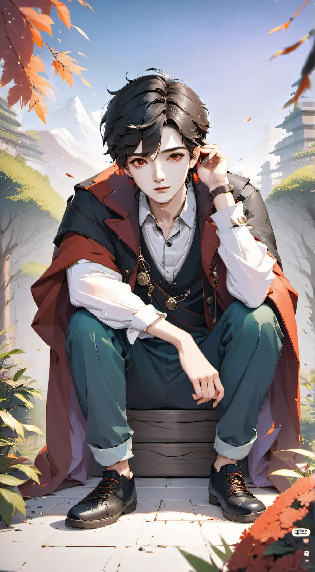 ai character: gej max background