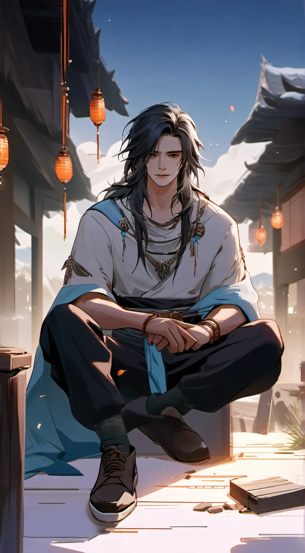 ai character: MHA love background