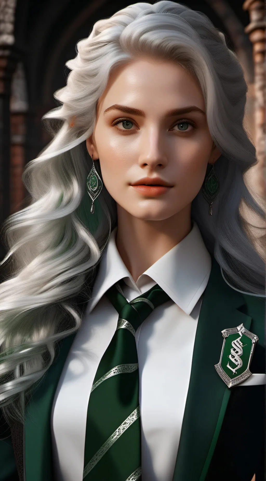 ai character: Slytherin boys  background