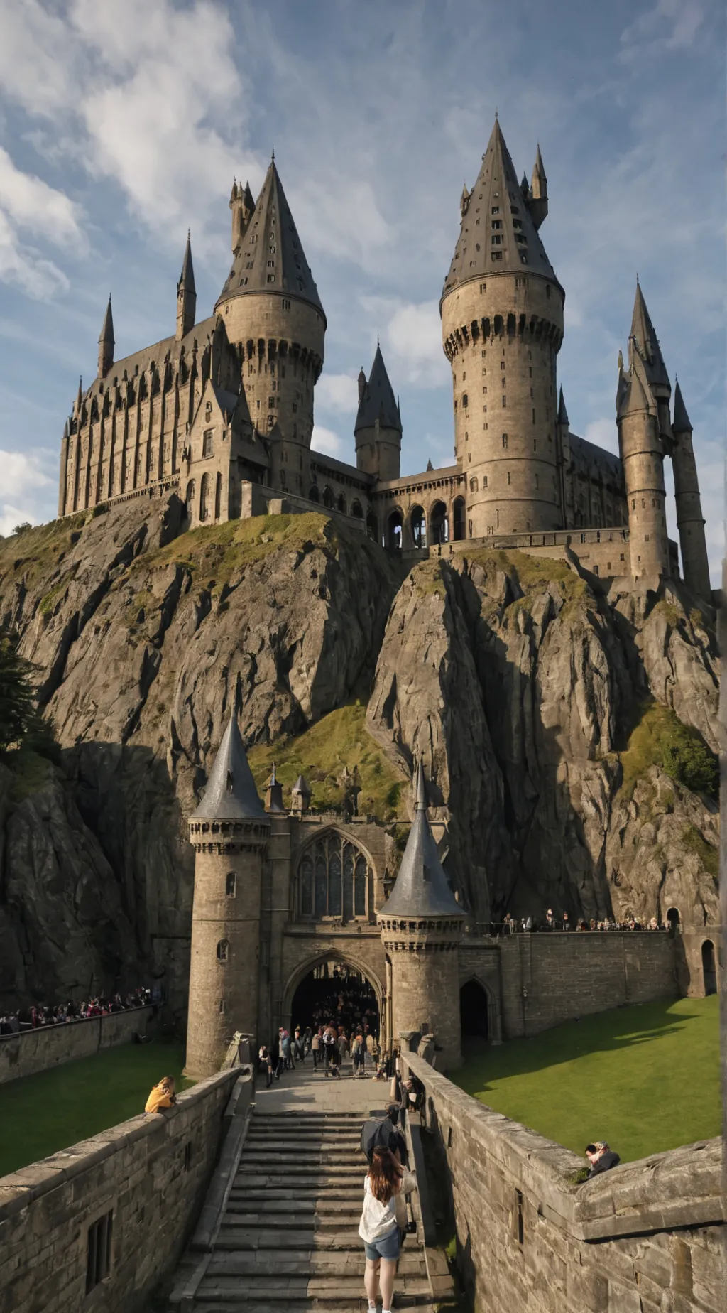 ai character: Hogwarts 2945 background