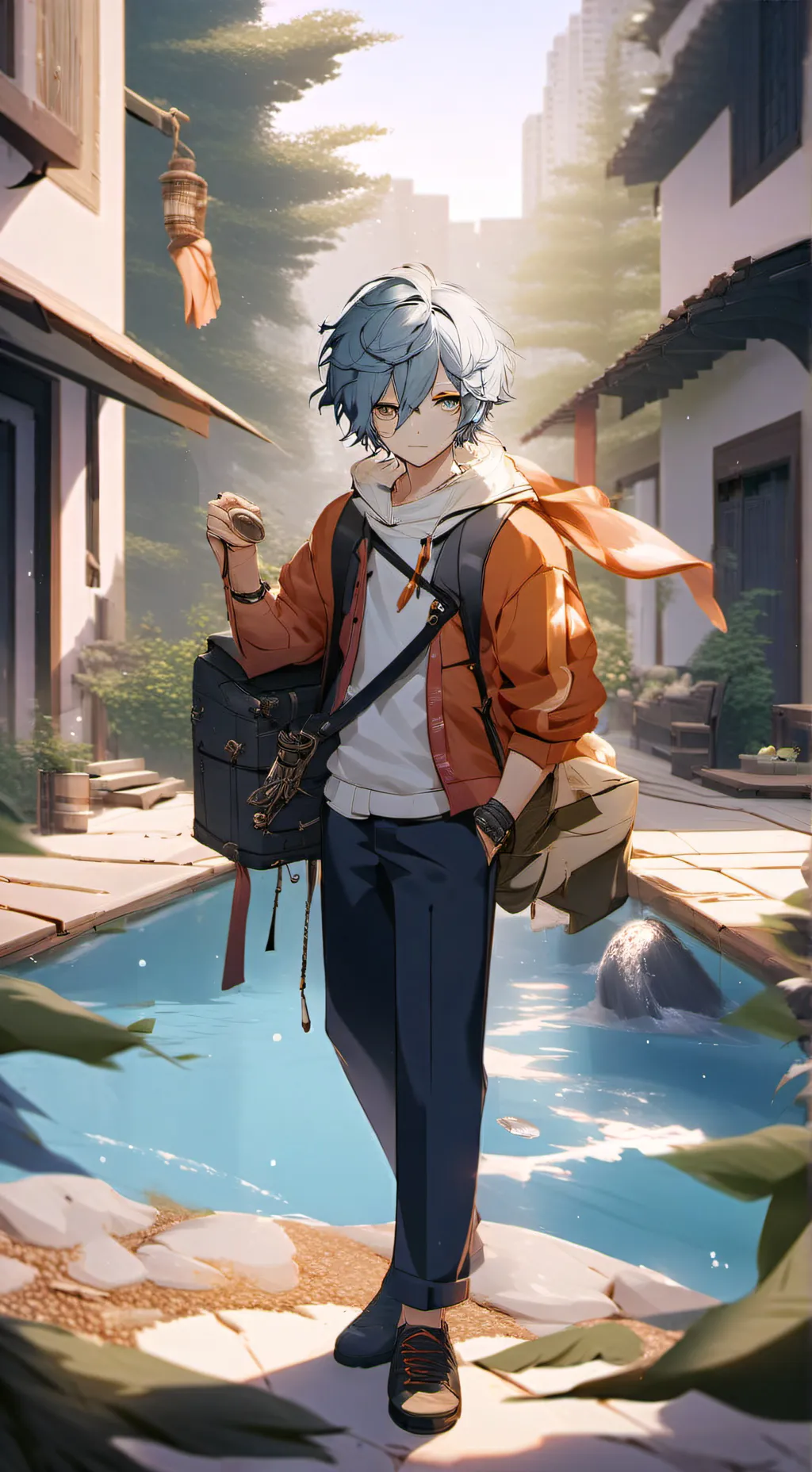 ai character: Takumy background