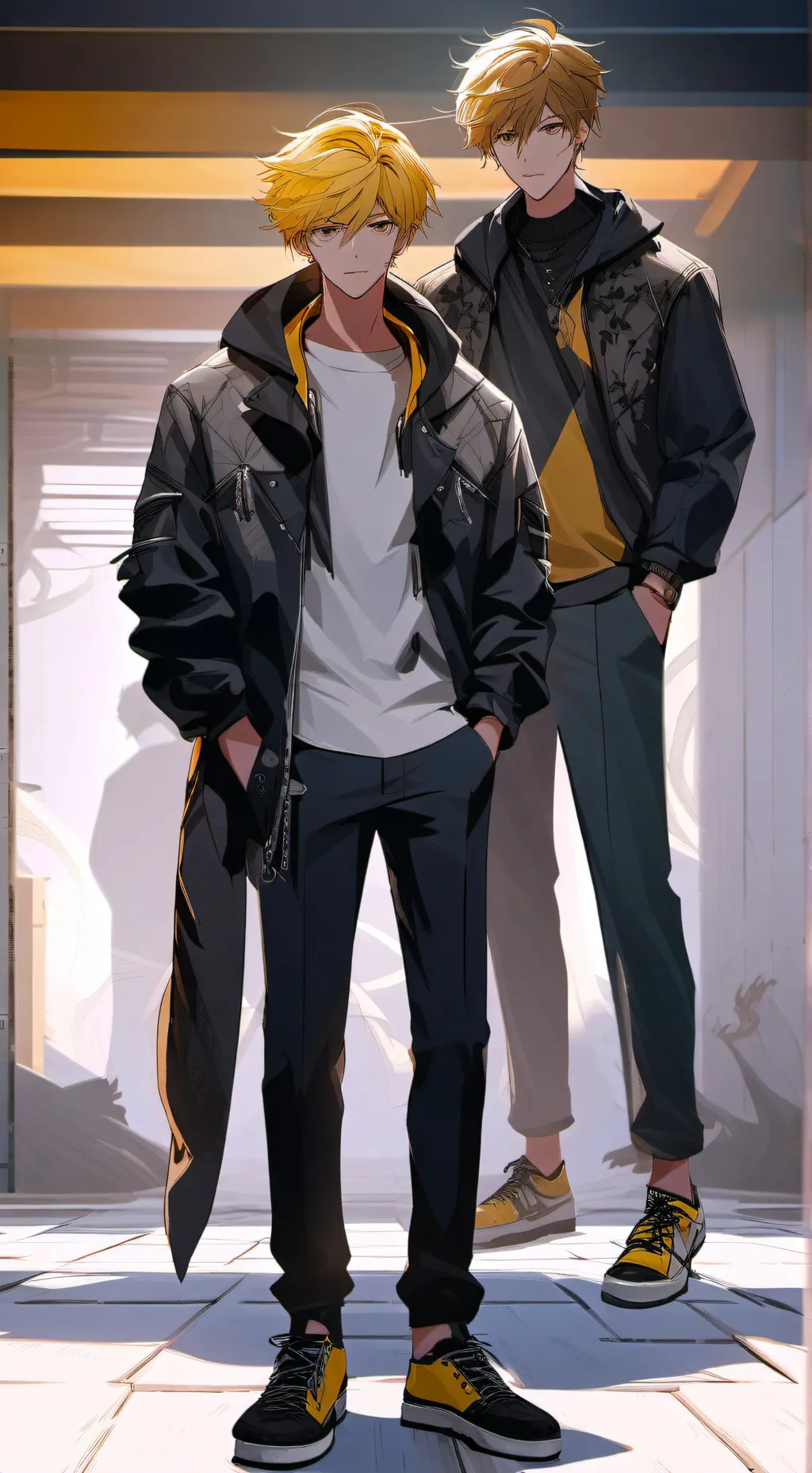 ai character: Simon  background