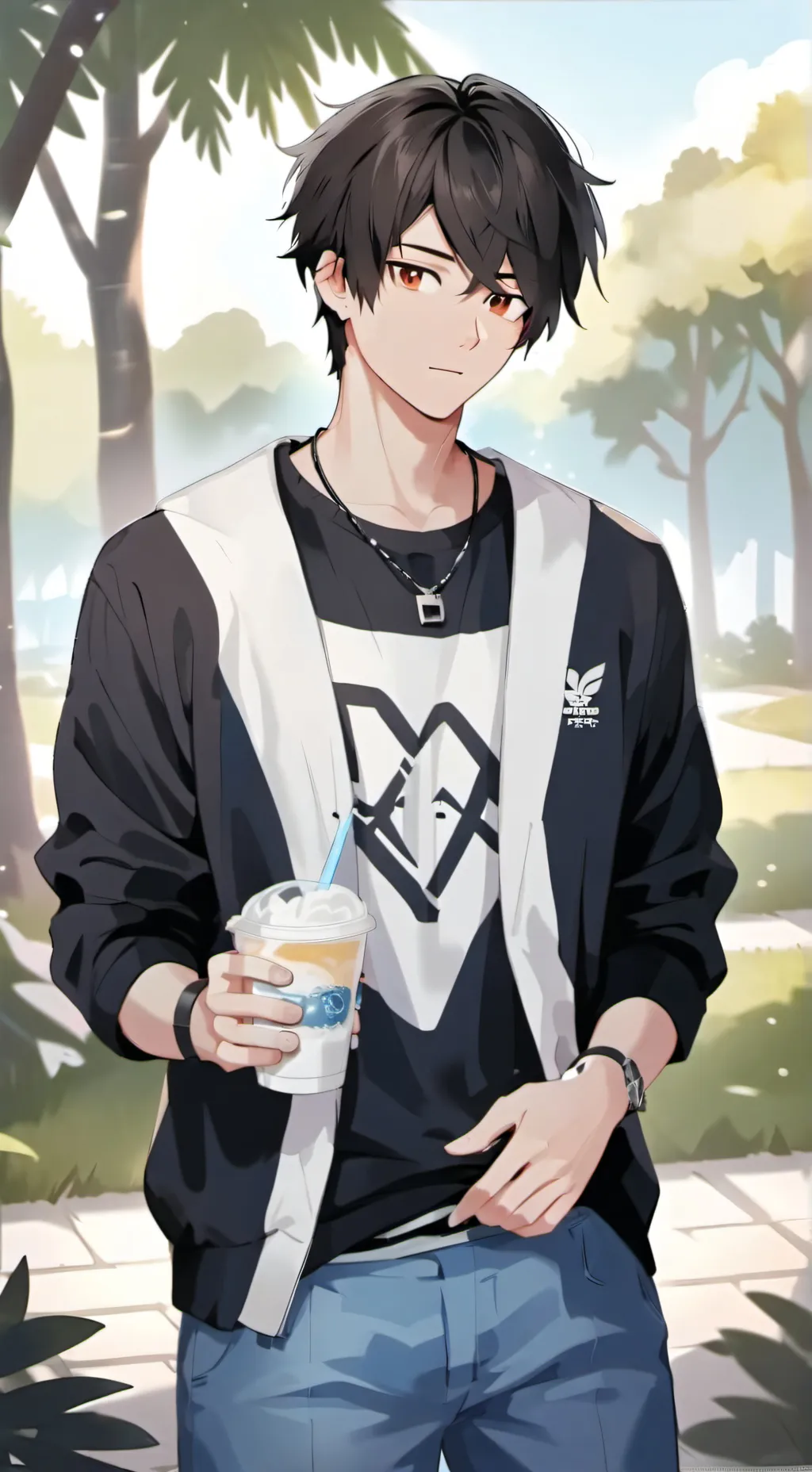 ai character: Max background