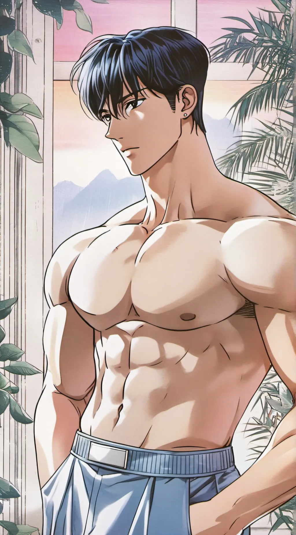 ai character: Kelvin background