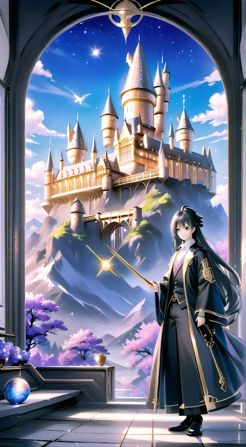 ai character: Hogwarts rp background