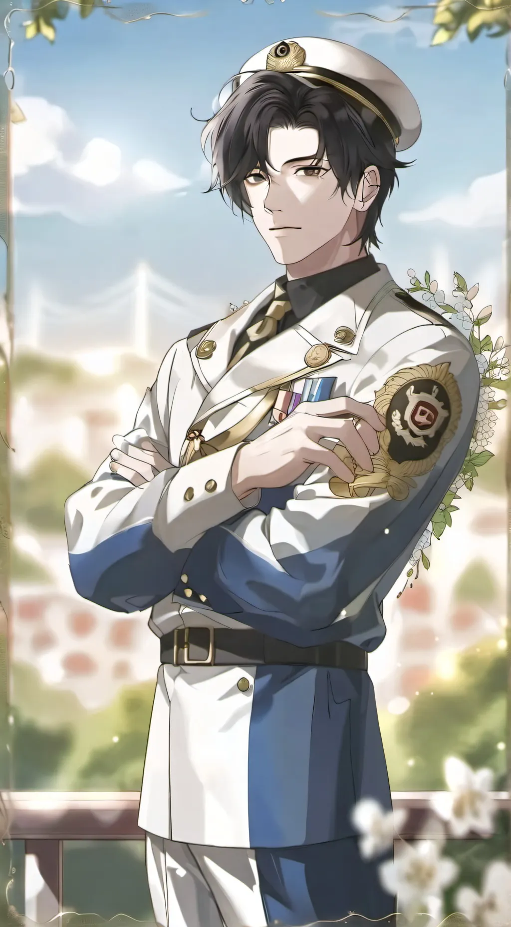 ai character: evan background