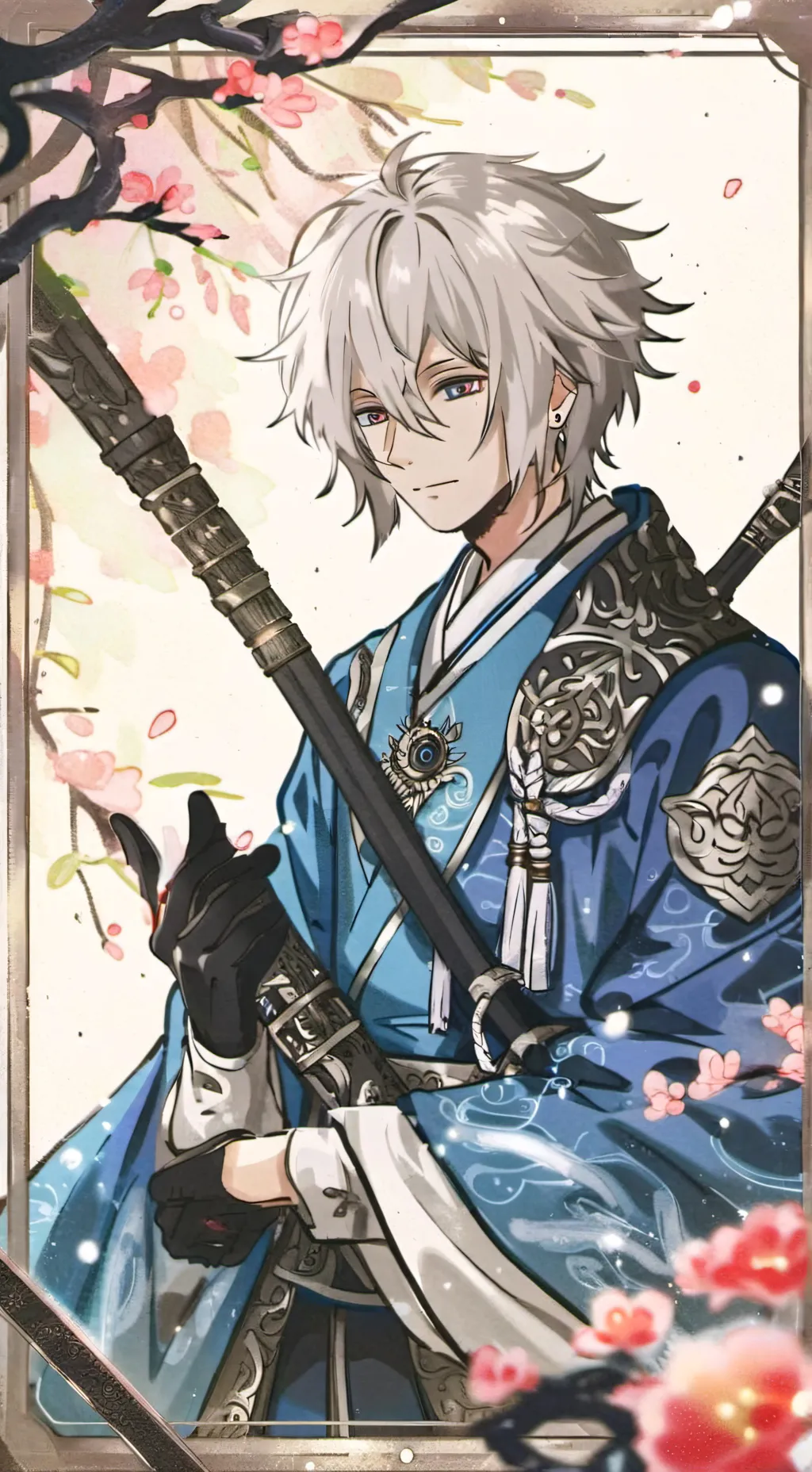 ai character: Hugo  background