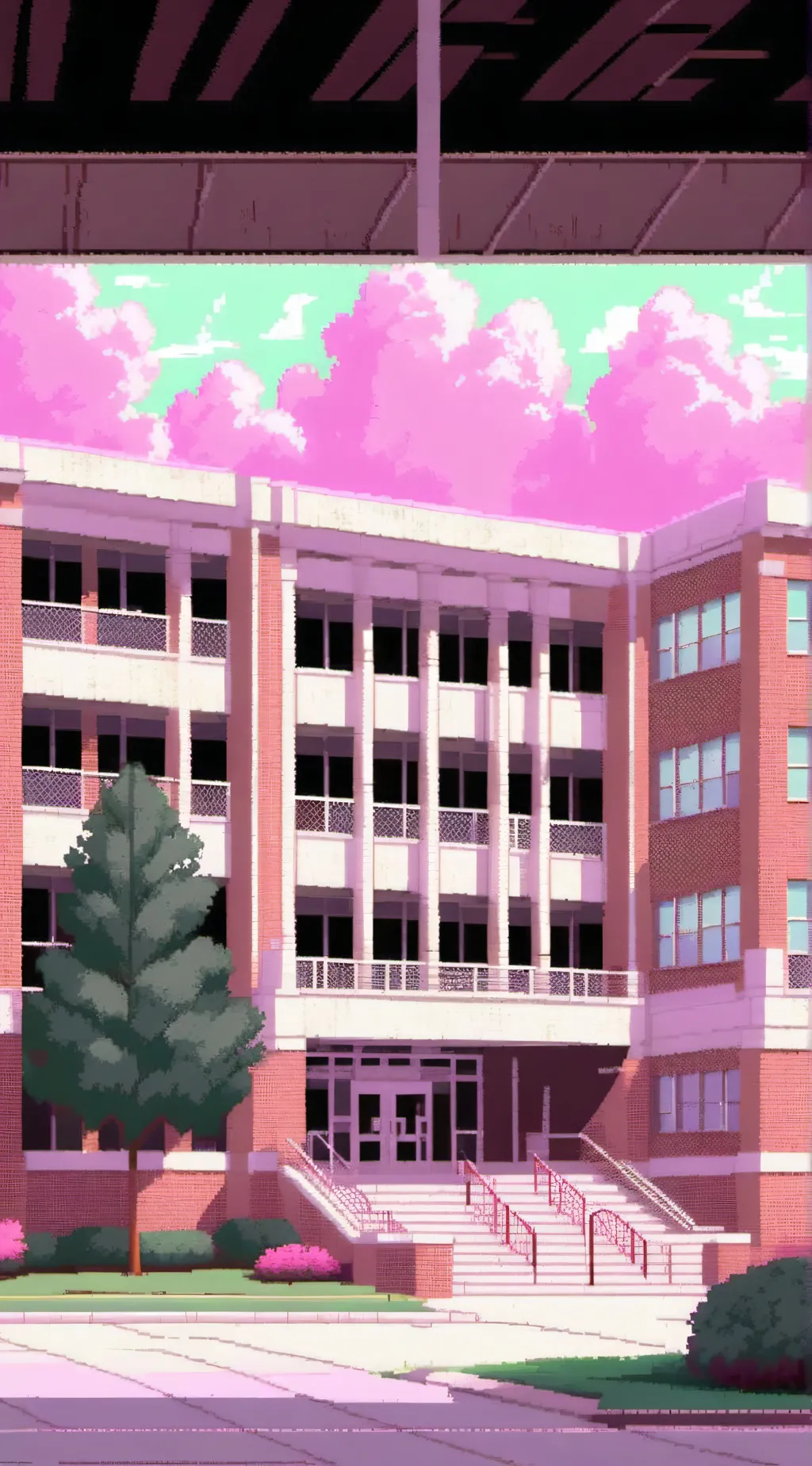 ai character: Mayfield High  background