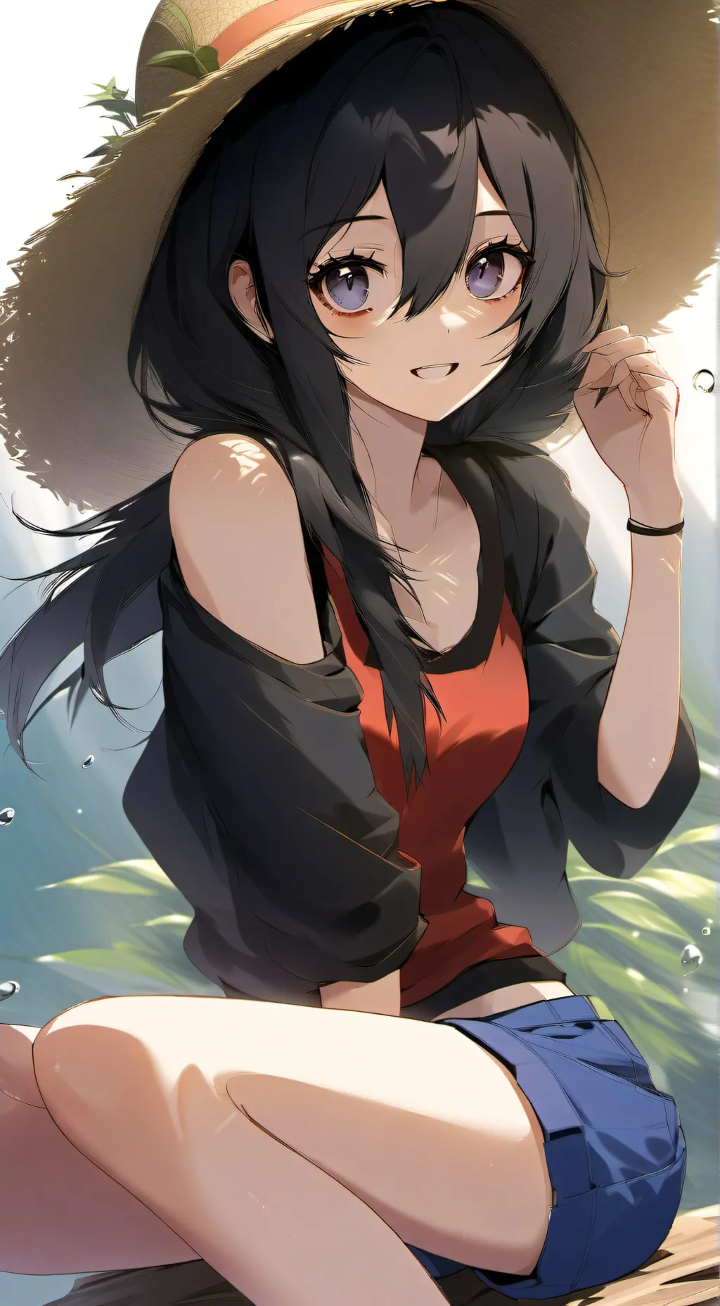 Talkie AI - Chat with Emo Female Luffy