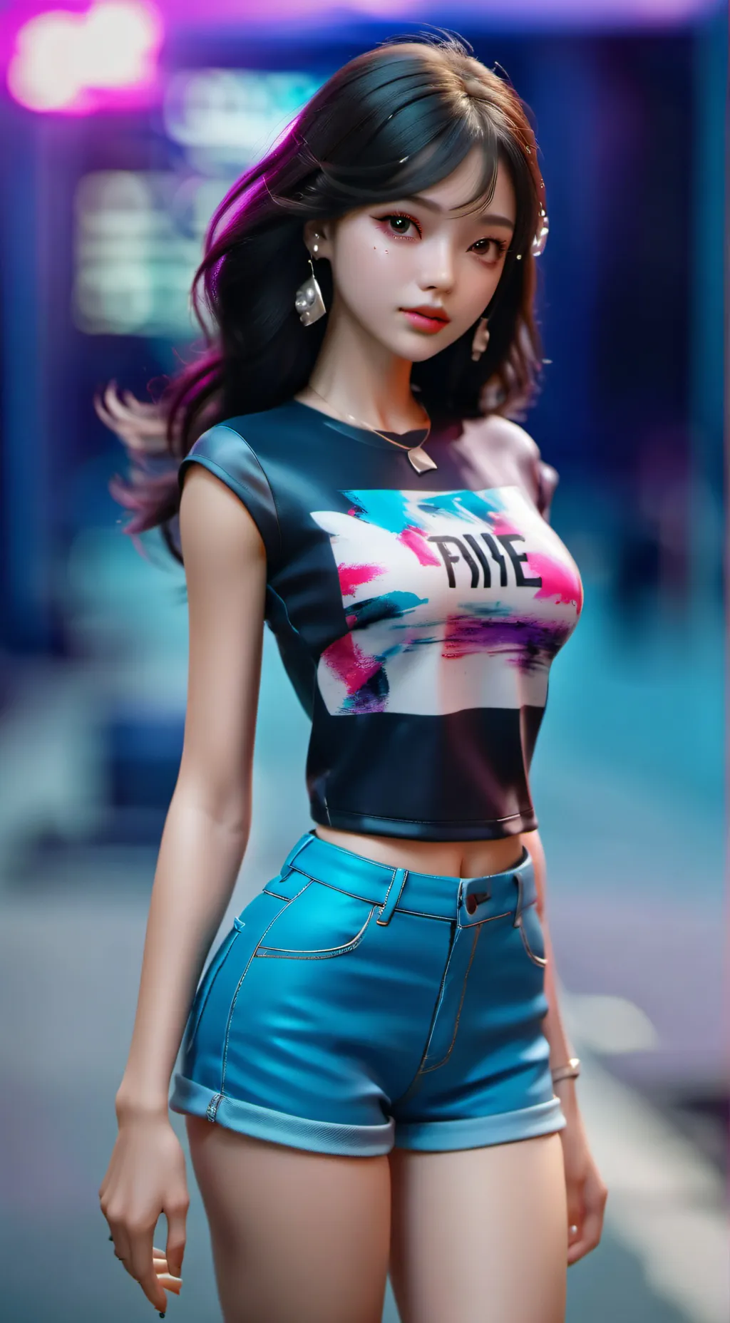 ai character: Sasha background