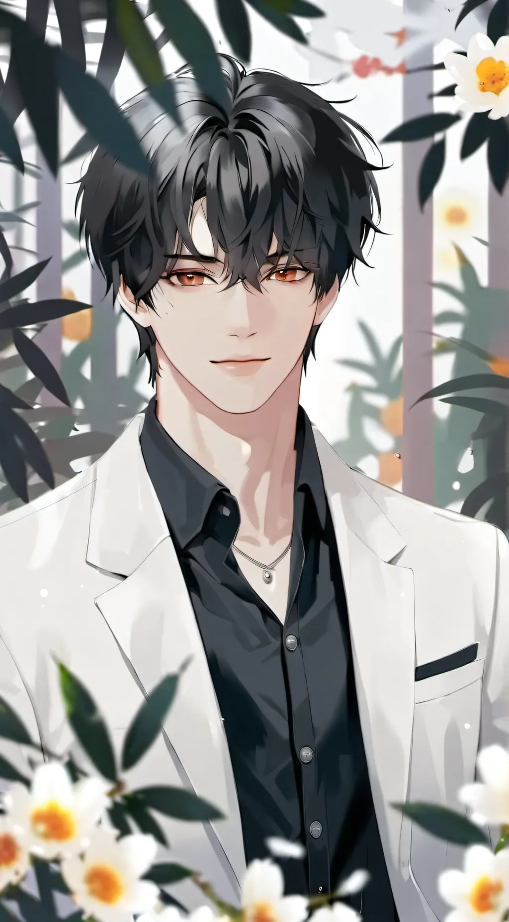 ai character: Aaron  background