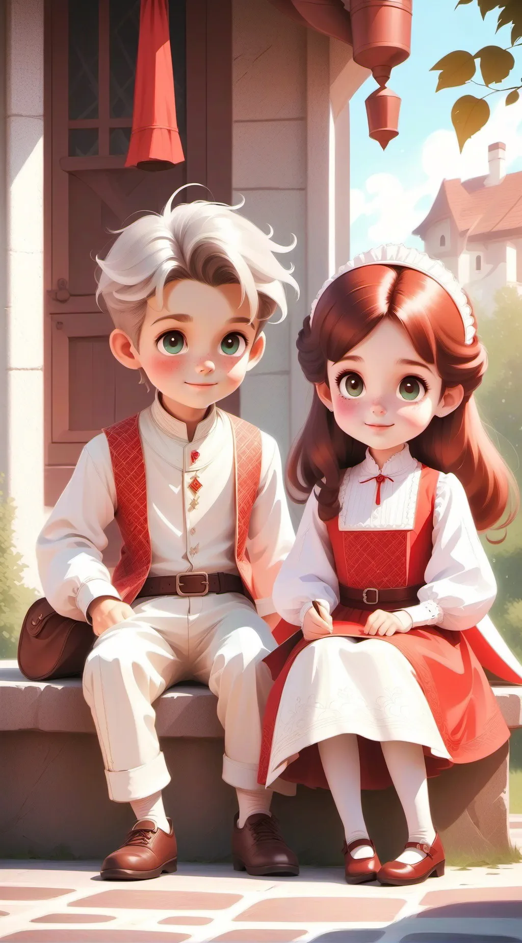ai character: max and emma background
