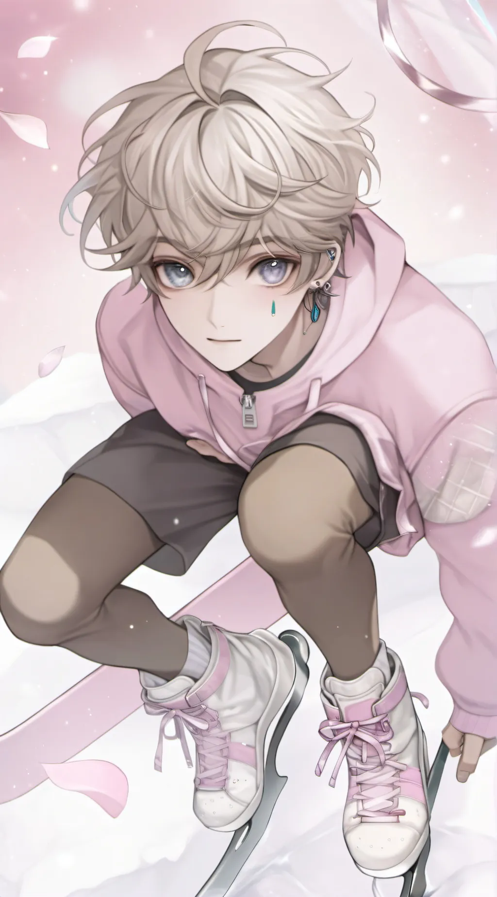ai character: Sebastian  background