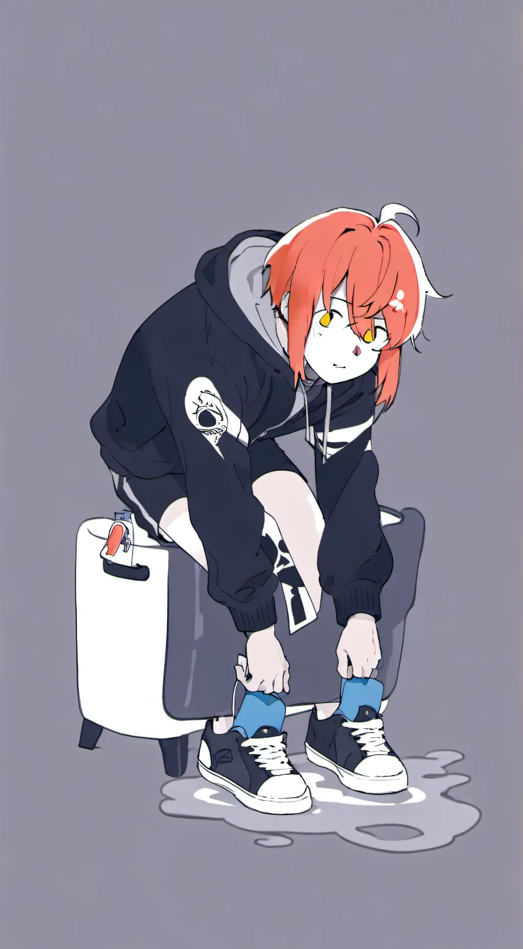 ai character: Gay pee background