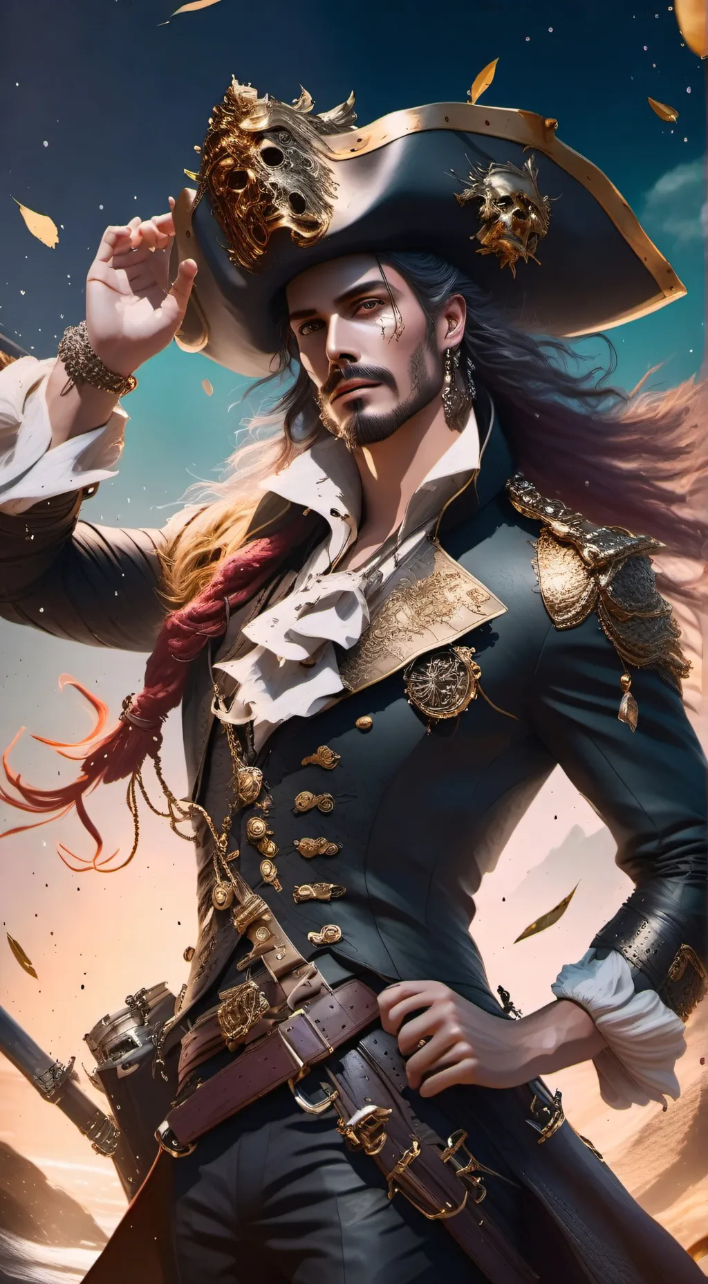 ai character: Captain Nikolai background